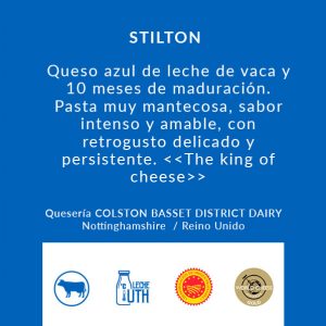 Ficha del Queso Stilton
